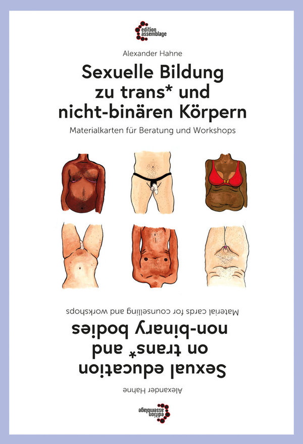 Materialkarten für die sexuelle Bildung zu trans* und nicht-binären Körpern